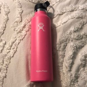 Bright pink hydro flask